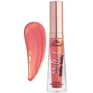 Too Faced Matte-Tallic "Our Lips Are Sealed" NEW